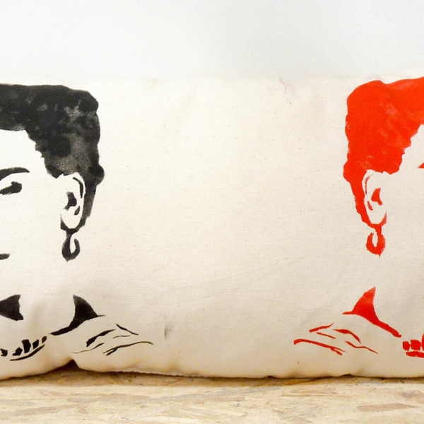 Μαξιλαρι Frida - βαμβάκι, διακοσμητικό, πολυεστέρας, μαξιλάρια - 2