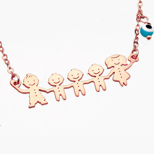 Kολιέ Μαμάς Oικογένεια 3 Αγόρια Ασήμι 925 - charms, επιχρυσωμένα, ασήμι 925, αγόρι, δώρο, customized, αγάπη, κολιέ, δώρα για βάπτιση, μαμά, μπαμπάς, είδη γάμου, για όλες τις ώρες, δωράκι, είδη δώρου, ασημένια, personalised, unique, βρεφικά, οικογένεια, δώρα για γυναίκες - 2