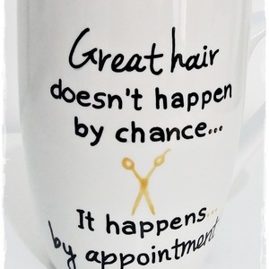 NEW!!! Κούπα "Great hair..." - ιδιαίτερο, μοναδικό, χειροποίητα, πορσελάνη, δωράκι, γενέθλια, personalised, κούπες & φλυτζάνια, πρωτότυπα δώρα - 3