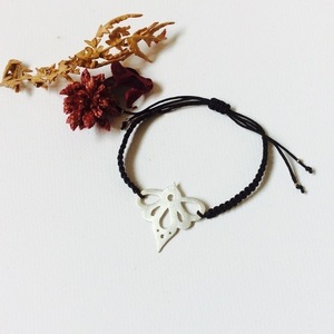 Ασημένιο Βραχιόλι - Evrylicious - ασήμι, fashion, charms, design, μοναδικό, μοντέρνο, γυναικεία, ασήμι 925, κορδόνια, κορδόνια, χειροποίητα, χάντρες, romantic, αυξομειούμενα