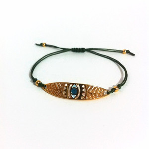 Βραχιόλι "Colourful Aztec Bracelet" - καλοκαιρινό, ιδιαίτερο, μοναδικό, καλοκαίρι, ταυτότητες, κορδόνια, μάτι, boho, αυξομειούμενα, φθηνά - 3