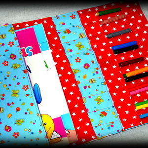 Yφασμάτινη Παιδικη Τσάντα Ζωγραφικής " little bird " - ύφασμα, βαμβάκι, ζωγραφισμένα στο χέρι, κορίτσι, σχολικό, pom pom, τσάντα, θήκες, δωράκι, birthday, θήκες βιβλίων, για παιδιά, τσαντάκια, δώρα για γυναίκες - 5