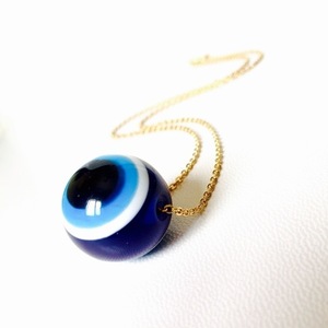 Κολιέ με ματάκι - chic, fashion, charms, ιδιαίτερο, μοντέρνο, γυναικεία, καλοκαίρι, επιχρυσωμένα, επιχρυσωμένα, ανοιξιάτικο, στυλ, κολιέ, χειροποίητα, πρωτότυπα, μάτι, καθημερινό, all day, must αξεσουάρ, must, κομψά - 3