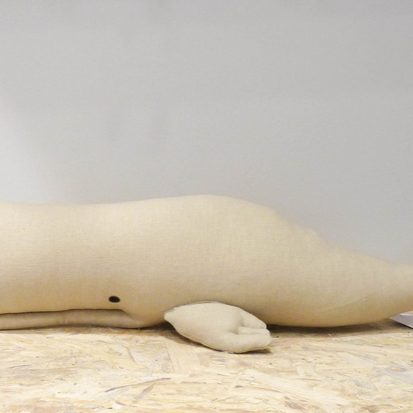 Μαξιλάρι Φάλαινα - ύφασμα, πολυεστέρας, πουά, λούτρινα, μαξιλάρια - 2