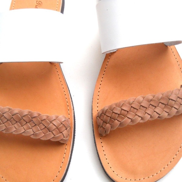 Mistral Sandals - δέρμα, γυναικεία, σανδάλια, minimal, slides - 2