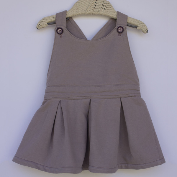 Σαλοπέτα Υ dusty pink - βαμβάκι, κορίτσι, παιδικά ρούχα, 1-2 ετών