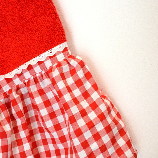 RED BEACH TOWEL - βαμβάκι, δαντέλα, καλοκαίρι, πετσέτα, χειροποίητα, παραλία, θάλασσα