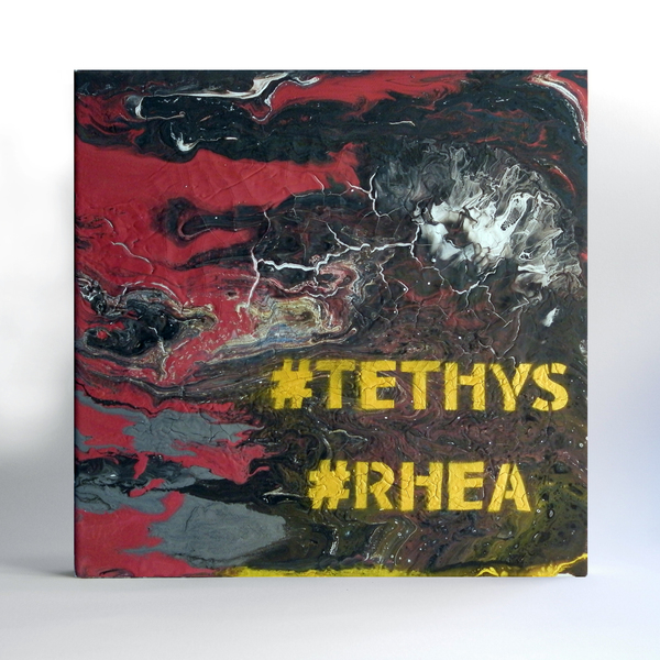 Τεχνοτροπία Fluid Tethys-Rhea - ζωγραφισμένα στο χέρι, πίνακες & κάδρα, ακρυλικό, street style