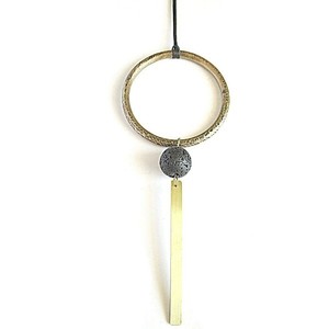round lava line| χειροποιητο κολιε λαβα minimal - chic, fashion, vintage, κερωμένα κορδόνια, ιδιαίτερο, μοναδικό, μοντέρνο, πέτρα, στρογγυλό, λάβα, μακρύ, μέταλλο, κολιέ, γεωμετρικά σχέδια, εντυπωσιακό, μακριά, καθημερινό, minimal, must, ευκολοφόρετο, διαχρονικό, μπρούντζος, amano, αυξομειούμενα