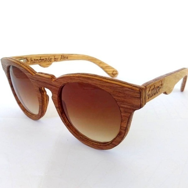 Galinthias | Handmade wooden sunglasses - ξύλο, μοναδικό, καλοκαίρι, χειροποίητα, παραλία, αξεσουάρ, απαραίτητα καλοκαιρινά αξεσουάρ, unique, γυαλιά ηλίου - 3