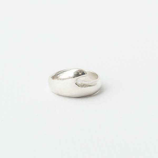 Μίνιμαλ ασημένιο δαχτυλίδι κύμα - ασήμι, handmade, fashion, καλοκαιρινό, δαχτυλίδι, χειροποίητα, minimal, ασημένια, βεράκια, boho