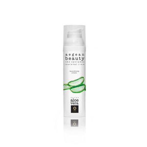 Aegean Beauty Natural Κρέμα προσώπου , σώματος με αλόη Σύρου 75ml - καλοκαίρι, παραλία, αρωματικό