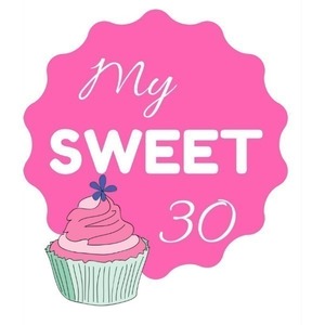 Πινιάτα My sweet 30 (38 εκ) - παιχνίδι, κορίτσι, κορώνα, δώρο, χειροποίητα, γενέθλια, birthday, πινιάτες, έκπληξη, είδη για πάρτυ - 3