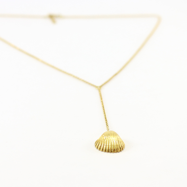 Silver Shell pendulum necklace - ασήμι, ασήμι, chic, επιχρυσωμένα, επιχρυσωμένα, ασήμι 925, ασήμι 925, κοχύλι, κολιέ, summer, minimal, απαραίτητα καλοκαιρινά αξεσουάρ, ασημένια