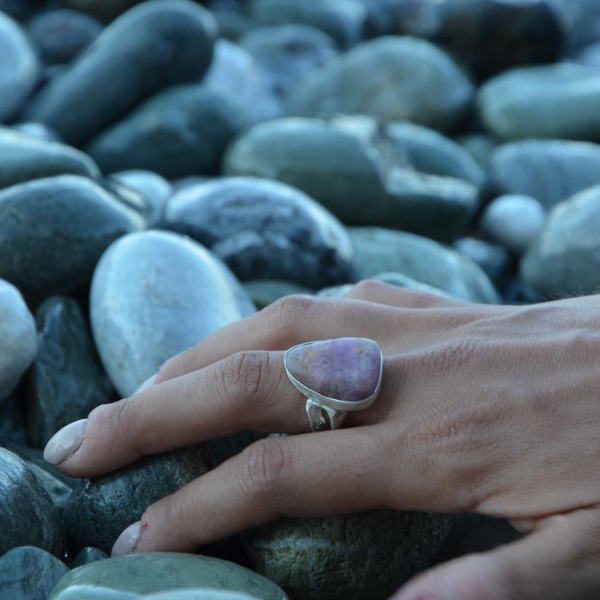 ''Indian Ruby'' ring - statement, ημιπολύτιμες πέτρες, ημιπολύτιμες πέτρες, ροζ, vintage, μοναδικό, ασήμι 925, ασήμι 925 - 4