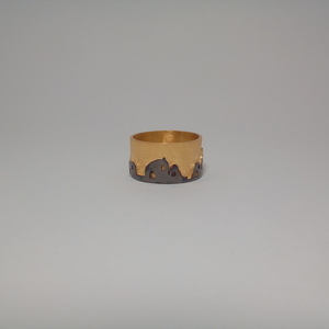 Δαχτυλίδι ασημένιο επιχρυσωμένο - επιχρυσωμένα, ασήμι 925, ασήμι 925, δαχτυλίδι - 2