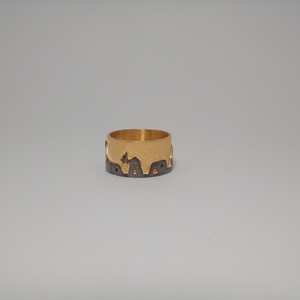 Δαχτυλίδι ασημένιο επιχρυσωμένο - επιχρυσωμένα, ασήμι 925, ασήμι 925, δαχτυλίδι - 3