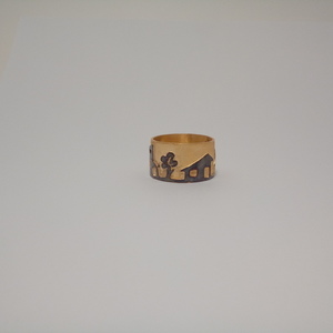 Δαχτυλίδι ασημένιο επιχρυσωμένο - δαχτυλίδι, ασήμι 925, επιχρυσωμένα, επιχρυσωμένα