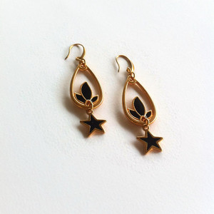 Σκουλαρίκια "Lotus Earrings" - chic, ιδιαίτερο, μοντέρνο, γυναικεία, σκουλαρίκια, unique, Black Friday, δώρα για γυναίκες, φθηνά