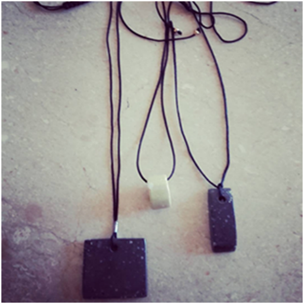 C y l i n d e r Concrete Pendant! - charms, μοντέρνο, τσιμέντο, τσιμέντο, κολιέ, κορδόνια, γεωμετρικά σχέδια, χειροποίητα, minimal, κοντά, personalised, unisex, unique, κρεμαστά, gift idea, Black Friday, αυξομειούμενα, δώρα για γυναίκες, φθηνά - 2