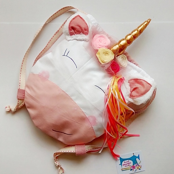Unicorn bag!!! - καμβάς, κορίτσι, σχολικό, τσάντα, μονόκερος, τσαντάκια - 3