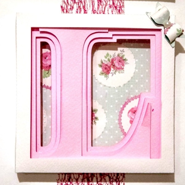 Διακοσμητικό κρεμαστό για κορίτσι - κορδέλα, ροζ, διακοσμητικό, κορίτσι, δωμάτιο, παιδικό δωμάτιο, κρεμαστά - 5