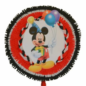 Πινιάτα Ποντικάκι (mouse) - παιχνίδι, αγόρι, δώρο, χειροποίητα, πάρτυ, γενέθλια, birthday, πινιάτες, party, έκπληξη, για παιδιά, ήρωες κινουμένων σχεδίων