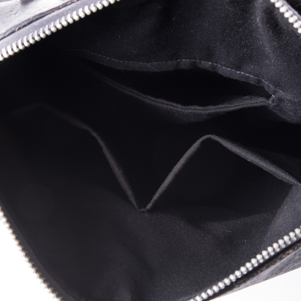 Τσάντα από Φελλό και Ύφασμα " Black and Gray Multibag " - ύφασμα, μοναδικό, πλάτης, σακίδια πλάτης, κορδόνια, χειροποίητα, αξεσουάρ, must αξεσουάρ, unique, φελλός, μεταλλικά στοιχεία - 3