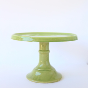 Lime Cake Stand - γάμος, βάπτιση, διακόσμηση βάπτισης, γλυκά, είδη σερβιρίσματος, τουρτιέρες - 2