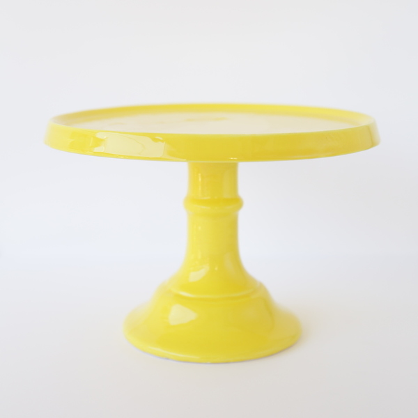 Lemon Pie Cake Stand - κεραμικό, δώρα γάμου, γάμος, βάπτιση, διακόσμηση βάπτισης, γλυκά, είδη σερβιρίσματος, τουρτιέρες - 2