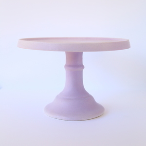 Purple Matte Cake Stand - κεραμικό, δώρα γάμου, γάμος, βάπτιση, διακόσμηση βάπτισης, γλυκά, είδη σερβιρίσματος, τουρτιέρες - 2