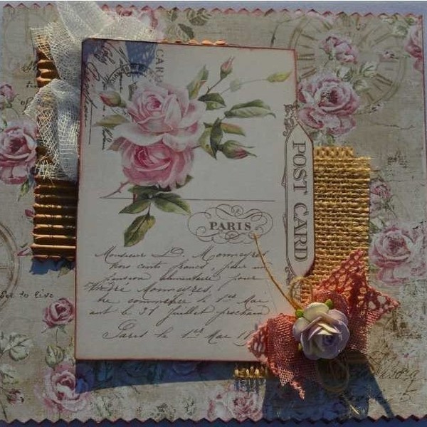 Κάρτα ευχών | χειροποίητη | Τα τριαντάφυλλα! - χαρτί, romantic, κάρτα ευχών - 2