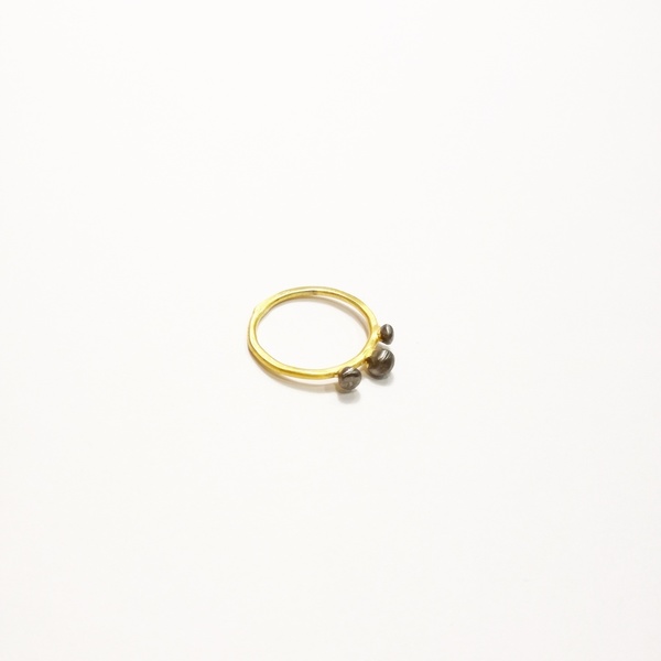 Δαχτυλίδι Σποράκια - επιχρυσωμένα, επιχρυσωμένα, ασήμι 925, ασήμι 925, minimal, βεράκια, ethnic - 5