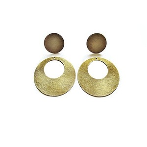 circle eclipse double| χειροποιητο διπλο σκουλαρικι καρφωτο κυκλος - statement, chic, μονόχρωμες, fashion, καλοκαιρινό, vintage, κλασσικό, μόδα, ιδιαίτερο, μοναδικό, μοντέρνο, γυναικεία, στρογγυλό, ανοιξιάτικο, δώρο, μέταλλο, γεωμετρικά σχέδια, χειροποίητα, εντυπωσιακά, για όλες τις ώρες, minimal, must, κλασσικά, unique, boho, ethnic, ευκολοφόρετο, διαχρονικό, μπρούντζος, amano, contemporary, μεγάλα, trend
