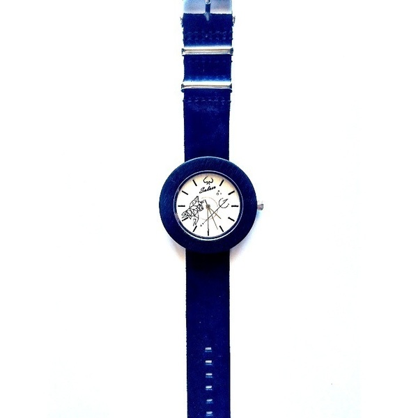 “Οres” – Auxo [Αυξώ] | Handmade wooden watch - δέρμα, handmade, ξύλο, χειροποίητα, αξεσουάρ, ξύλινο, απόλυτο αξεσουάρ, unique - 2