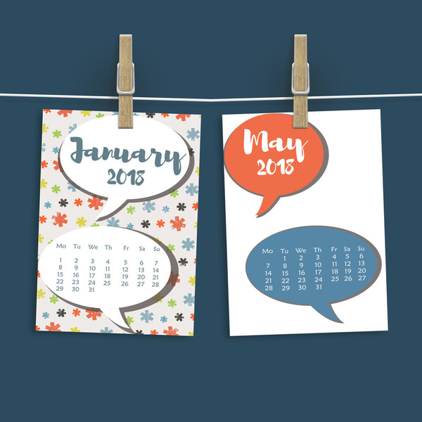 Ημερολόγιο 2018! - δώρο, τοίχου, ημερολόγια, χριστουγεννιάτικο, χριστουγεννιάτικα δώρα, κάρτες, για παιδιά