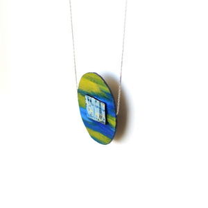 circle - chic, handmade, ζωγραφισμένα στο χέρι, καμβάς, κύκλος, χειροποίητα, all day - 4