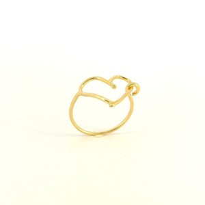 Καρδιά Δαχτυλίδι - ασήμι, ασημί, επιχρυσωμένα, επιχρυσωμένα, χρυσό, ασήμι 925, καρδιά, δαχτυλίδι