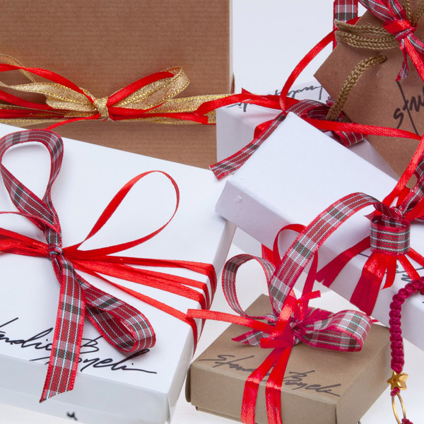 Χριστουγεννιάτικο Γούρι 2022 Δεντράκι χρυσαφί - πηλός, μέταλλο, χριστουγεννιάτικα δώρα, γούρια, δέντρο - 2
