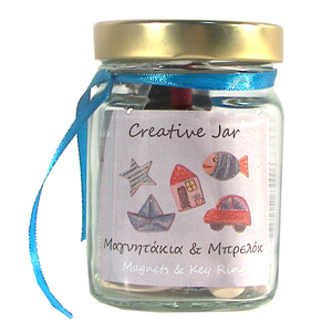 Creative Jars - Μαγνητάκια - κεραμικό, κορδόνια, δώρα για αγόρια, DIY, μαγνητάκια