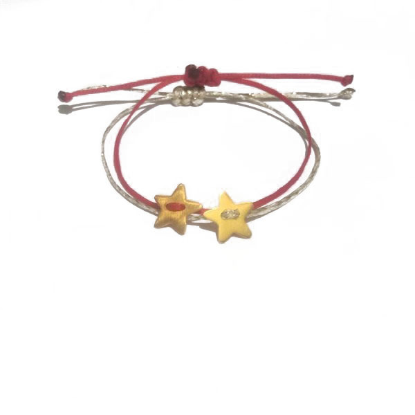 _star bracelet - χειροποίητο βραχιόλι αστέρι - charms, μοντέρνο, ορείχαλκος, αστέρι, βραχιόλι, κορδόνια, χειροποίητα, romantic, minimal, bracelet