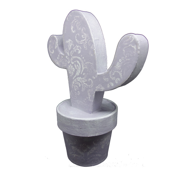 Cactus atique - διακοσμητικό, ζωγραφισμένα στο χέρι, δώρο, decoration, decor, χειροποίητα, romantic, gift, κάκτος, διακοσμητικά, δώρα για γυναίκες