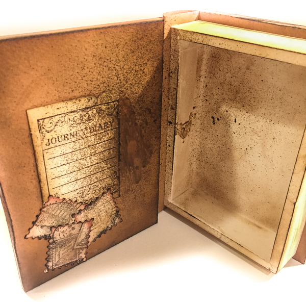 βιβλίο κουτί - vintage, δώρο, κουτί, οργάνωση & αποθήκευση, πρωτότυπα δώρα, κουτιά αποθήκευσης - 3