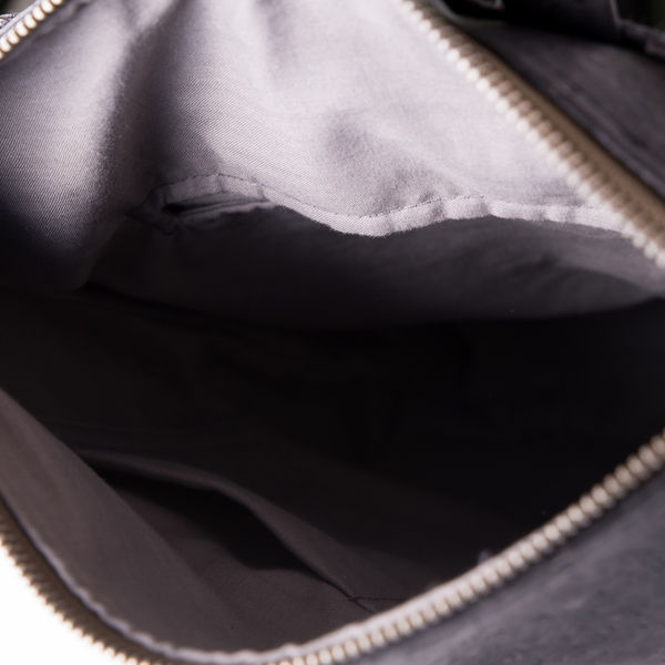 Τσάντα από Φελλό και Ύφασμα Snowflake Multibag - ύφασμα, πλάτης, σακίδια πλάτης, τσάντα, κορδόνια, χειροποίητα, μεγάλες, must αξεσουάρ, φελλός, μεταλλικά στοιχεία - 3