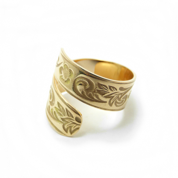 " Spoon Ring " - Χειροποίητο επίχρυσο 18K ή επάργυρο δαχτυλίδι! - ιδιαίτερο, μοναδικό, μοντέρνο, κλασσικά, χειροποίητα, δημιουργία, επιχρυσωμένα, romantic, must αξεσουάρ, έλληνες σχεδιαστές, μόδα, donkey, vintage, fashion, fashion jewelry, sexy, chic, unisex, unique, επιχρυσωμένα, βραδυνά, gothic style, statement, αυξομειούμενα, φθηνά, μεγάλα, boho - 2