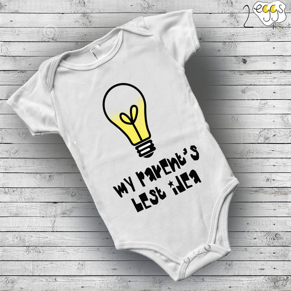 ❥My parents' best idea!| ❥Φορμάκι μωρού/ παιδικό μπλουζάκι - βρεφικά, βρεφικά φορμάκια, δώρα για μωρά, βρεφικά ρούχα - 2