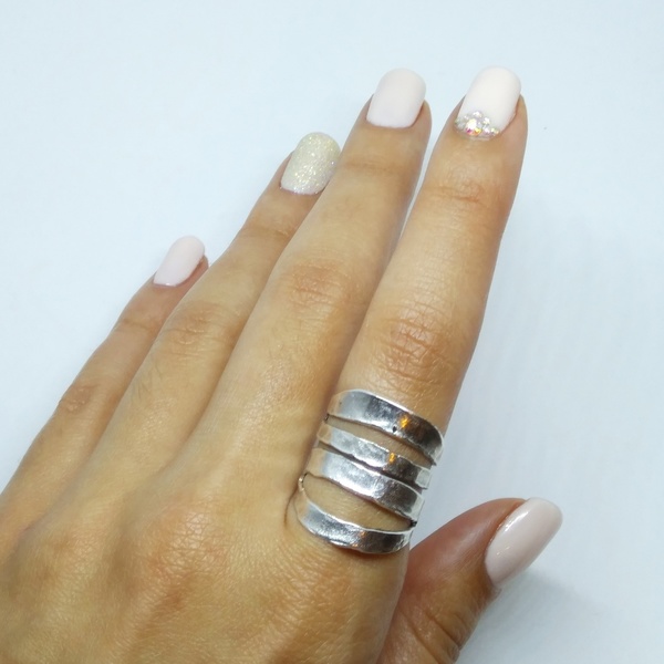 Δαχτυλίδι γραμμωτο - ορείχαλκος, δαχτυλίδι, αυξομειούμενα, φθηνά