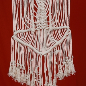 Διακοσμητικό τοίχου macrame - βαμβάκι, πρωτότυπα δώρα - 5