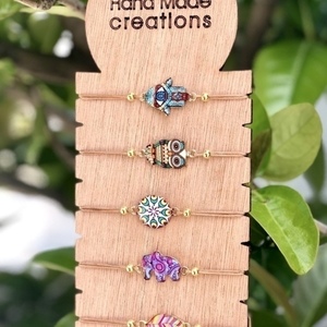 Boho tiny bracelets, χειροποίητα βραχιόλια, λεπτά βραχιόλια. - χρωματιστό, charms, κορίτσι, δώρο, βραχιόλια, κορδόνια, χειροποίητα, απαραίτητα καλοκαιρινά αξεσουάρ, boho, μεταλλικά στοιχεία, νεανικό, φθηνά