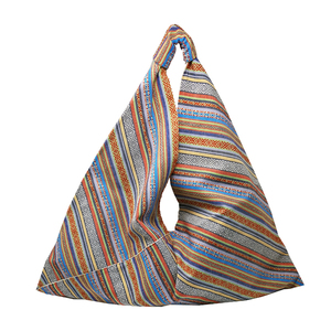 Σετ Origami ώμου Ethnic Beige και ασορτί νεσεσέρ - βαμβάκι, καλοκαίρι, ώμου, μεγάλες, παραλία, ethnic, θαλάσσης, Black Friday, φθηνές - 2